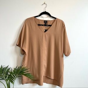 WORTHINGTON Blouse in Tan NWT